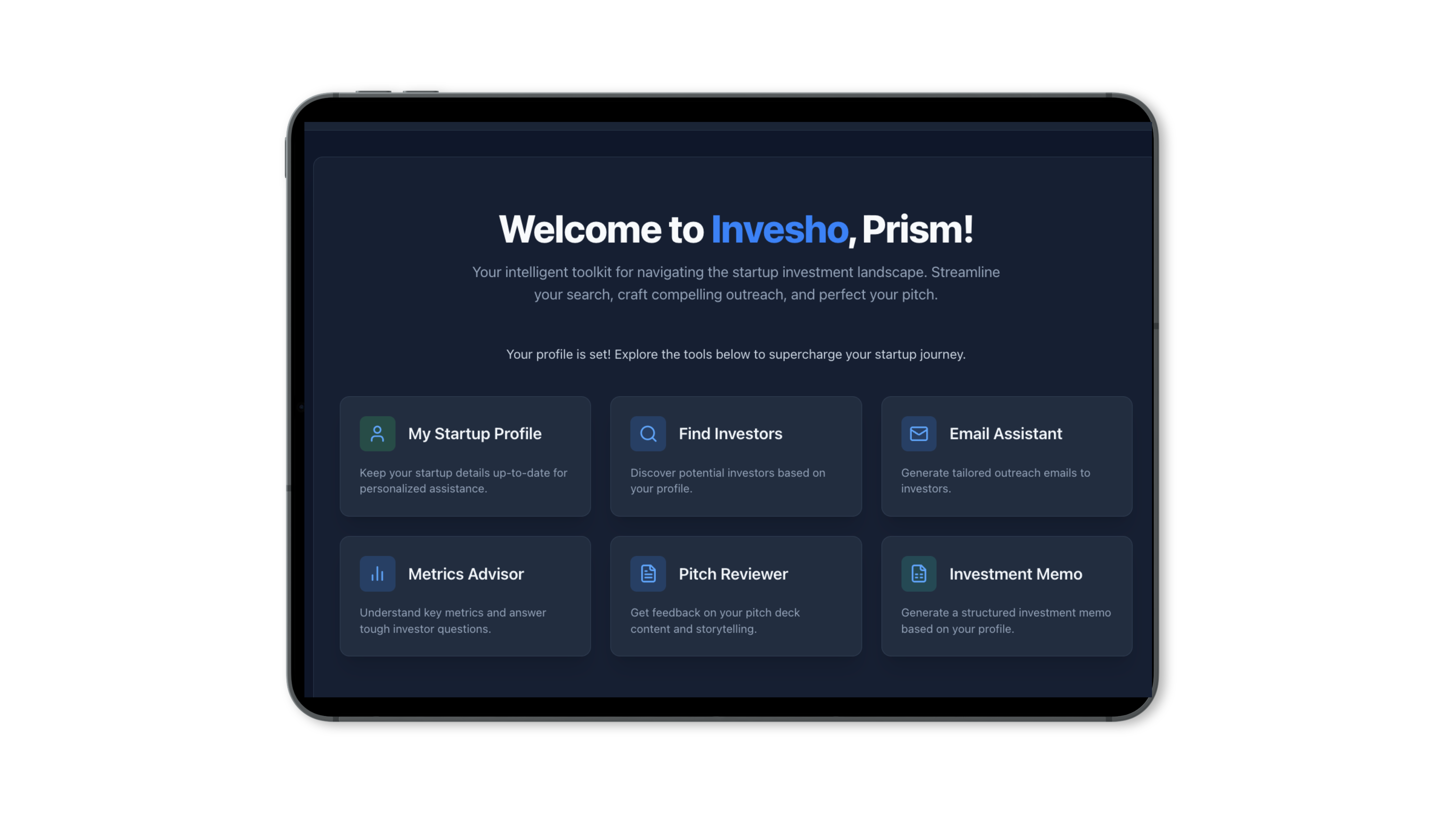 Dashboard showing unified fundraising platform